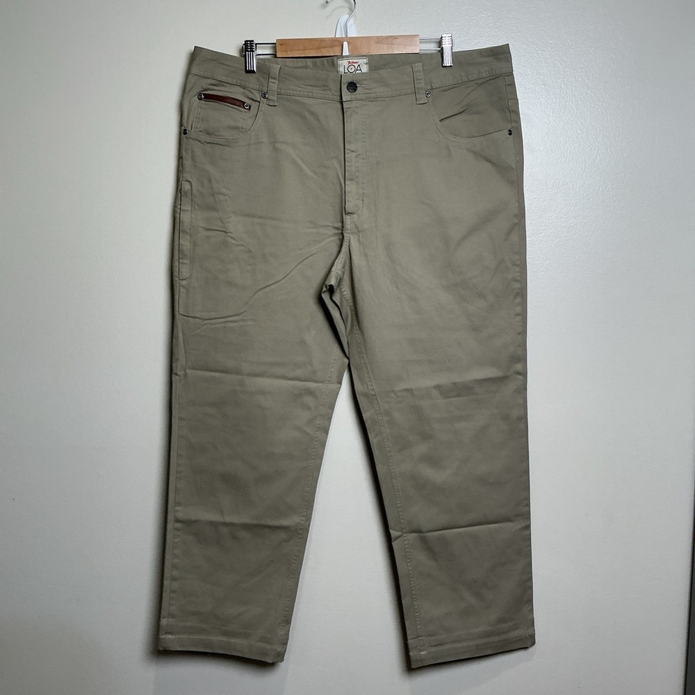 RailRiders LOA Men's Adirondack Mountain Pants Size‎ 40x28 Khaki EUC